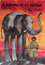A katona és az elefánt moziplakát